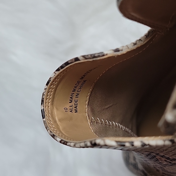 Express Snakeskin Boots - Picture 8 of 8